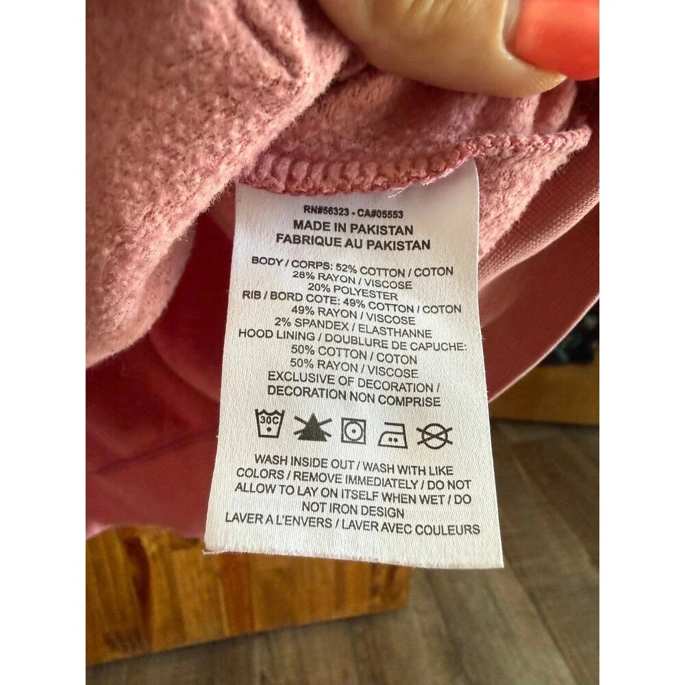 Nike Funnel Neck Pullover Hoodie Sz. Medium Pink